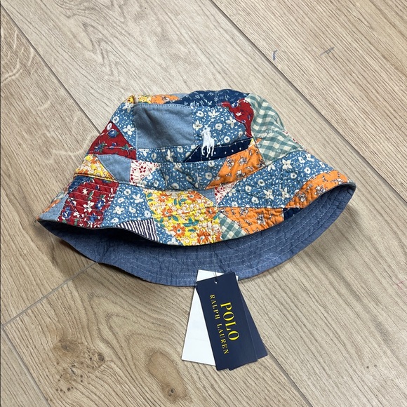 Polo Ralph Lauren Accessories - Polo by Ralph Lauren Kids Multicolor Patchwork Hat